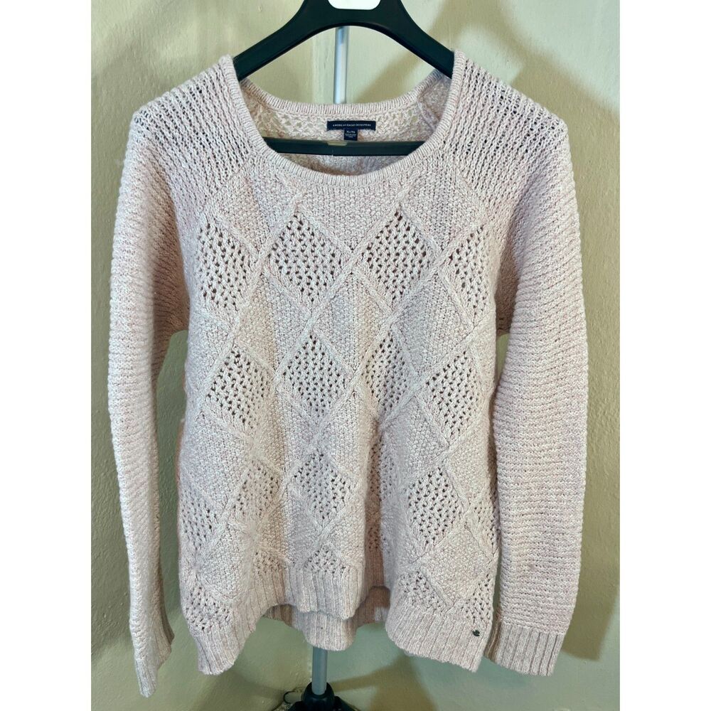 American Eagle Outfitters pink sweater Size XL